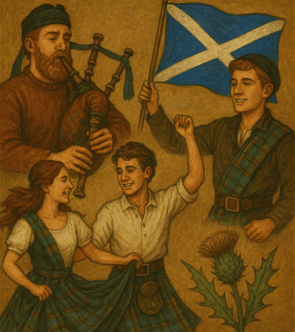 saint andrew's day celebrations Tradizioni scozzesi per il Saint Andrew’s Day