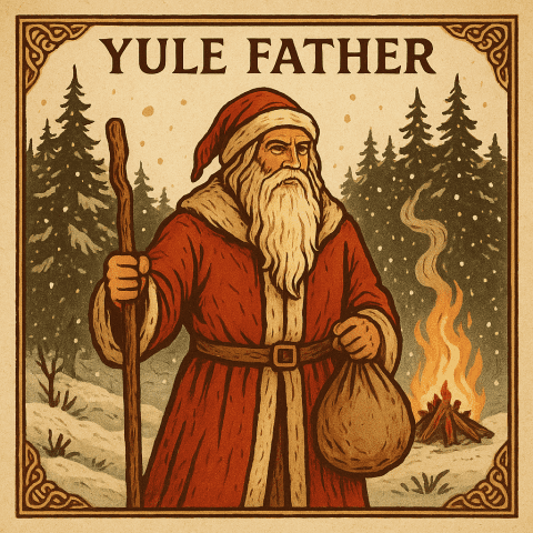 yule father in winter's embrace yule father in winter's embrace